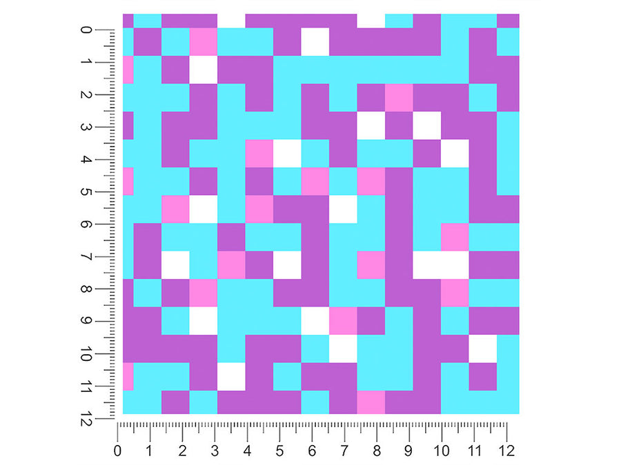 love affair pixel 1ft x 1ft Craft Sheets