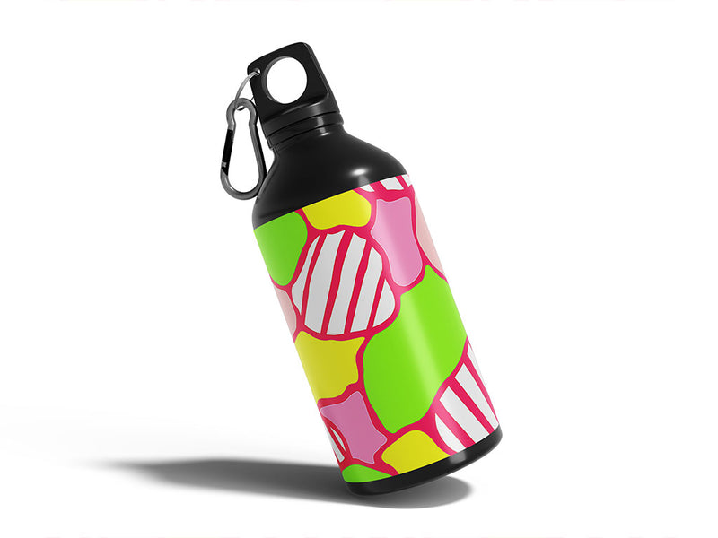 love beacon abstract geometric Water Bottle DIY Stickers