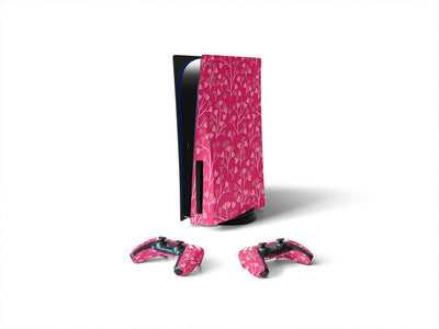 love blossom heart Sony PS5 DIY Skin