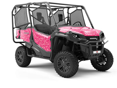 Love Blossom Heart Utility Vehicle Vinyl Wrap