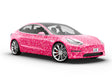 Love Blossom Heart Vehicle Vinyl Wrap