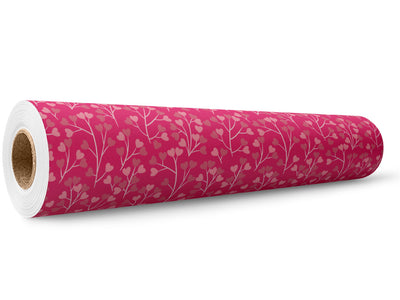 Love Blossom Heart Wrap Film Wholesale Roll~Rwraps Series 914 Digitally Printed Vinyl Roll~5
