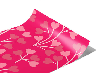 Love Blossom Heart Vinyl Wraps~Rwraps Series 914 Digitally Printed Vinyl Wrap~0