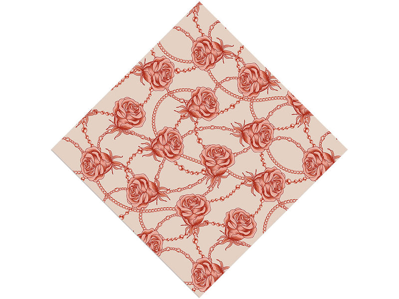 Love Chains Floral Vinyl Wrap Pattern
