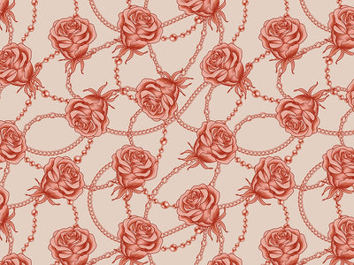 Love Chains Floral Vinyl Wrap Pattern~Rwraps Series 914 Digitally Printed Vinyl Wrap~0