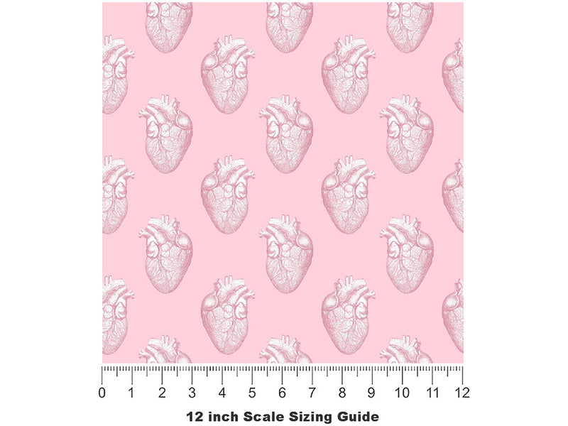 Love Chambers Gothic Vinyl Film Pattern Size 12 inch Scale~Rwraps Love Chambers Gothic Sizing Chart~2