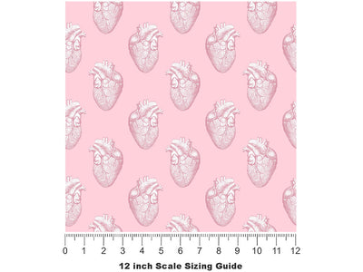 Love Chambers Gothic Vinyl Film Pattern Size 12 inch Scale~Rwraps Love Chambers Gothic Sizing Chart~2