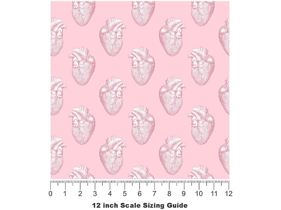 Love Chambers Gothic Vinyl Film Pattern Size 12 inch Scale~Rwraps Love Chambers Gothic Sizing Chart~2