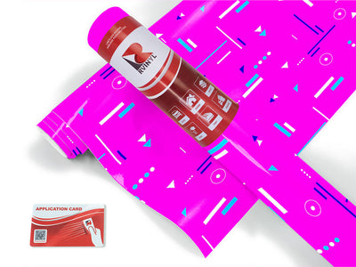 love lost abstract geometric Craft Vinyl Roll