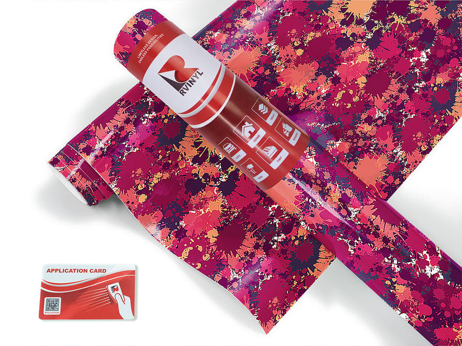 love resurrection paint splatter Craft Vinyl Roll