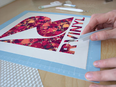love resurrection paint splatter Easy Weed Craft Vinyl