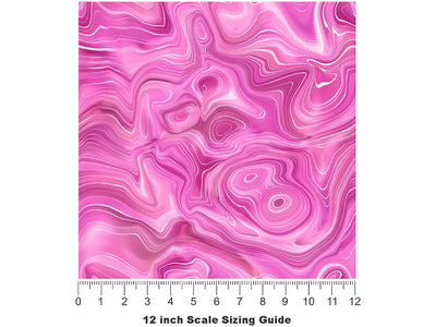 Love Stone Gemstone Vinyl Film Pattern Size 12 inch Scale~Rwraps Love Stone Gemstone Sizing Chart~2