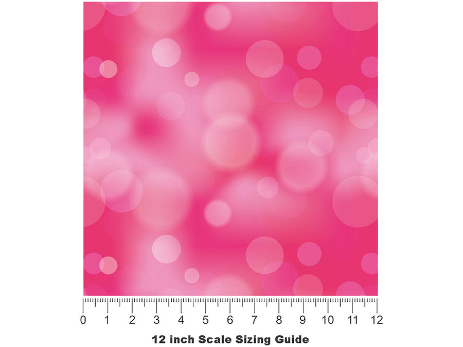Lovedrunk Fool Bokeh Vinyl Film Pattern Size 12 inch Scale~Rwraps Lovedrunk Fool Bokeh Sizing Chart~2