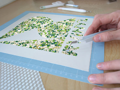lovely adelaide abstract geometric Easy Weed Craft Vinyl