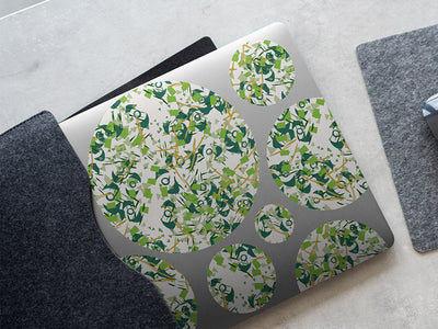 lovely adelaide abstract geometric DIY Laptop Stickers