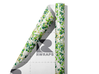 Lovely Adelaide Abstract Wrap Film Sheets~Rwraps Series 914 Lovely Adelaide Abstract Scrolled Sheet~3