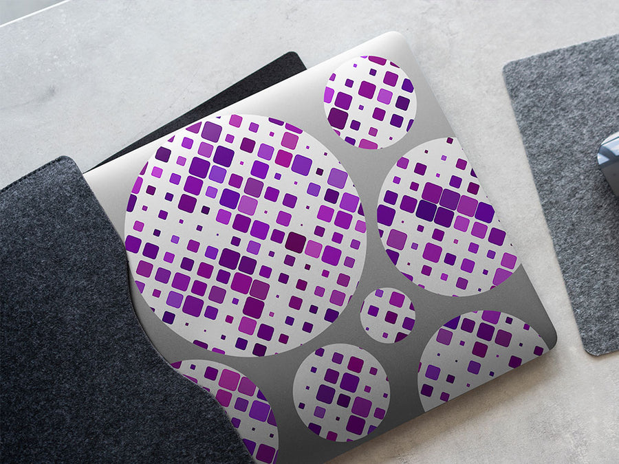 lovely iris mosaic DIY Laptop Stickers
