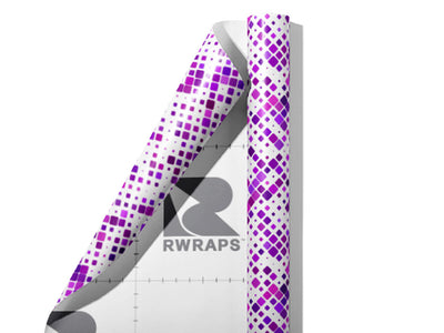 Lovely Iris Mosaic Wrap Film Sheets~Rwraps Series 914 Lovely Iris Mosaic Scrolled Sheet~3