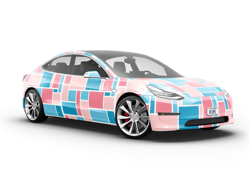 Lovely Sundries Mosaic Vehicle Vinyl Wrap