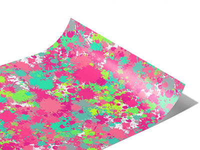 Lovers Spat Paint Splatter Vinyl Wraps~Rwraps Series 914 Digitally Printed Vinyl Wrap~0