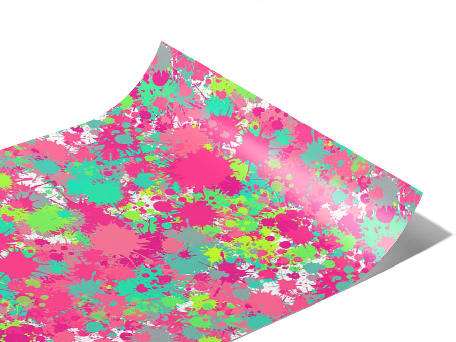 Lovers Spat Paint Splatter Vinyl Wraps~Rwraps Series 914 Digitally Printed Vinyl Wrap~0