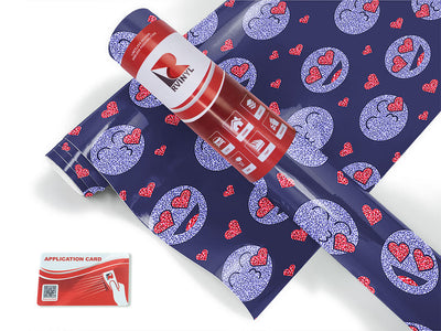 lovey dovey emoji Craft Vinyl Roll