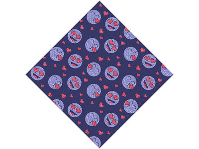 Lovey Dovey Emoji Vinyl Wrap Pattern