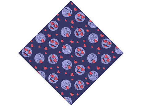Lovey Dovey Emoji Vinyl Wrap Pattern