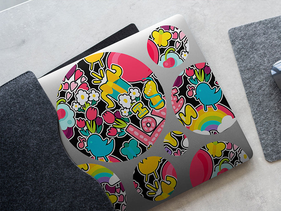 DIY Laptop Stickers