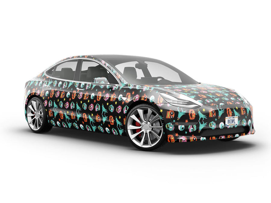 Loving Dead Zombie Vehicle Vinyl Wrap