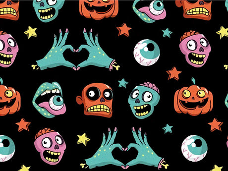 Loving Dead Zombie Vinyl Wrap Pattern~Rwraps Series 914 Digitally Printed Vinyl Wrap~0