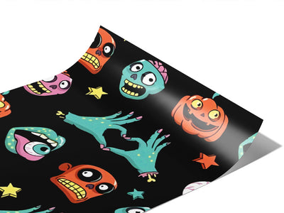 Loving Dead Zombie Vinyl Wraps~Rwraps Series 914 Digitally Printed Vinyl Wrap~0