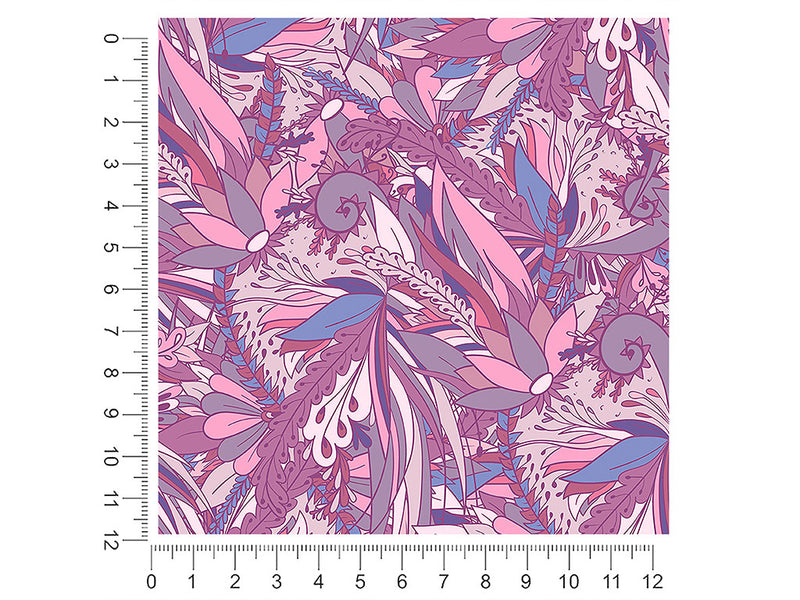 loving descent floral 1ft x 1ft Craft Sheets