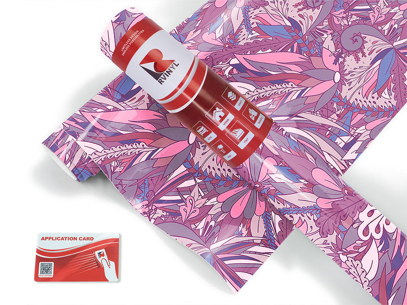 loving descent floral Craft Vinyl Roll