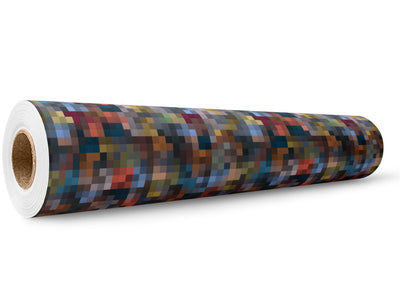 Low-Res  Pixel Wrap Film Wholesale Roll~Rwraps Series 914 Digitally Printed Vinyl Roll~5