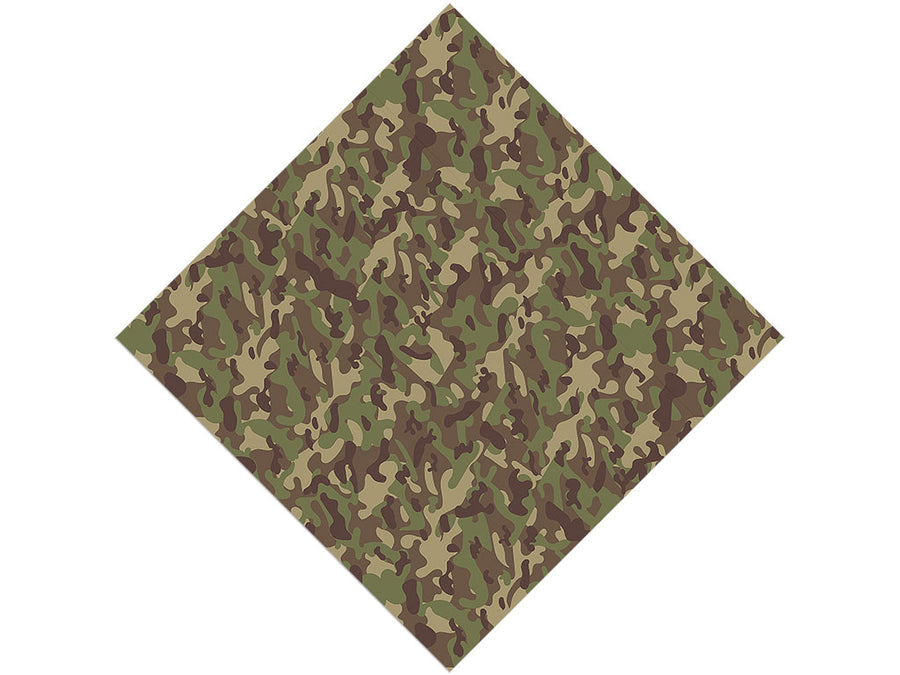 Lowland Plains Camouflage Vinyl Wrap Pattern