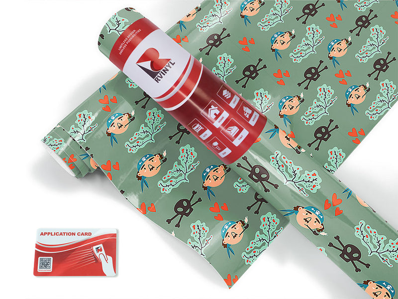 loyal shipmates pirate Craft Vinyl Roll