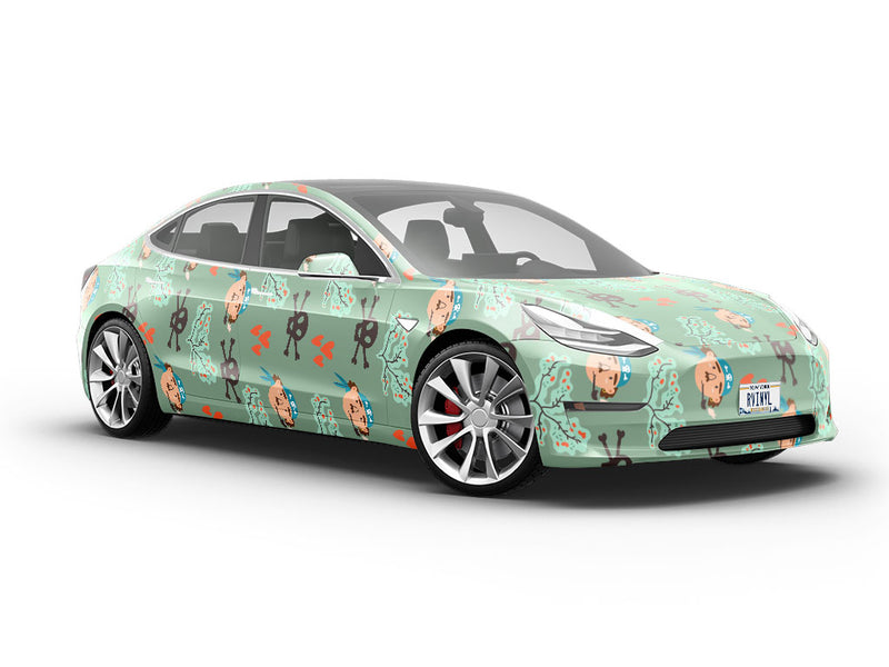 Loyal Shipmates Pirate Vehicle Vinyl Wrap
