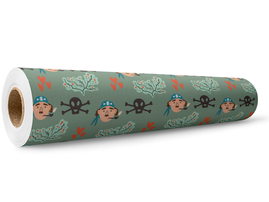 Loyal Shipmates Pirate Wrap Film Wholesale Roll~Rwraps Series 914 Digitally Printed Vinyl Roll~5