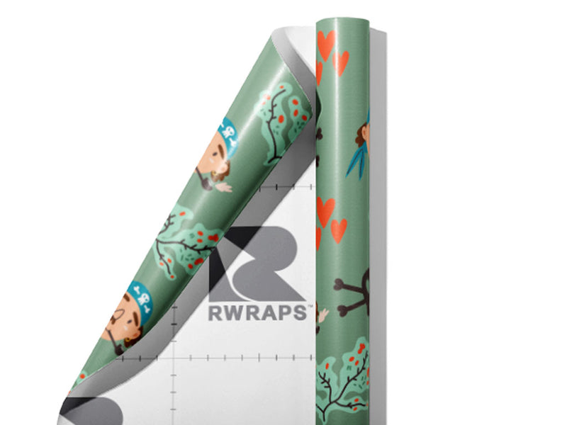 Loyal Shipmates Pirate Wrap Film Sheets~Rwraps Series 914 Loyal Shipmates Pirate Scrolled Sheet~3