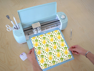 lucky clovers gardening Cricut Compatible Vinyl