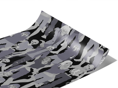 Lumbering Horde Zombie Vinyl Wraps~Rwraps Series 914 Digitally Printed Vinyl Wrap~0