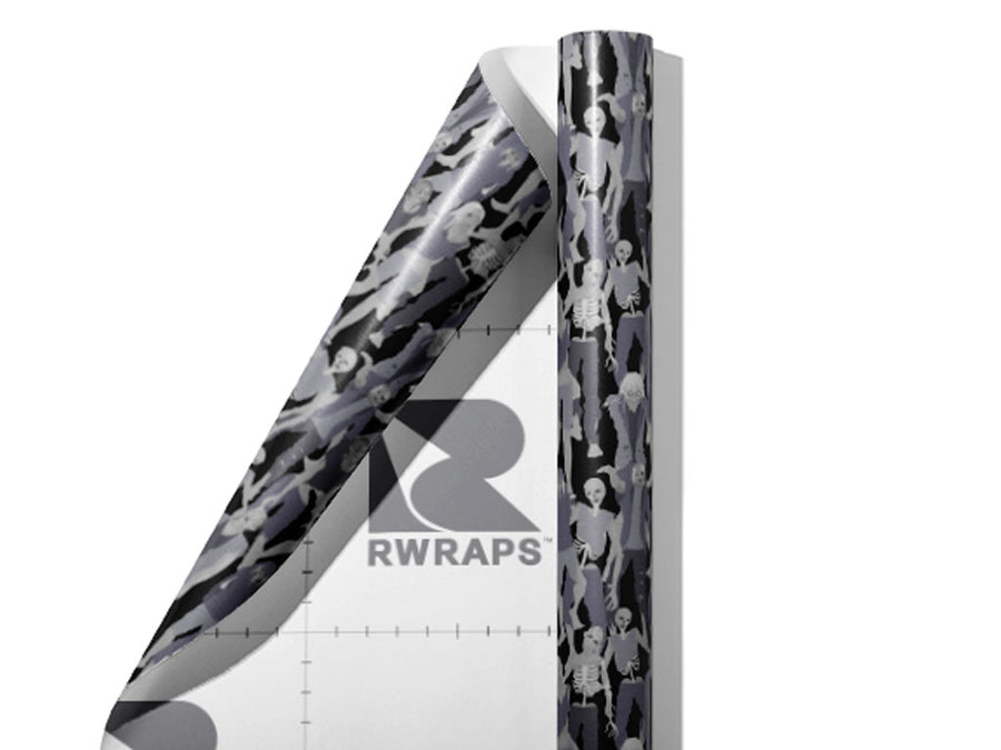 Lumbering Horde Zombie Wrap Film Sheets~Rwraps Series 914 Lumbering Horde Zombie Scrolled Sheet~3