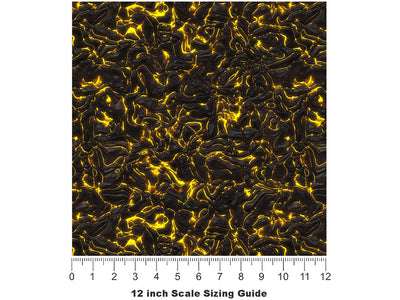 Luminous Glow Lava Vinyl Film Pattern Size 12 inch Scale~Rwraps Luminous Glow Lava Sizing Chart~2