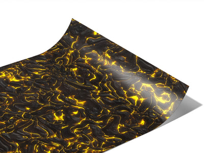Luminous Glow Lava Vinyl Wraps~Rwraps Series 914 Digitally Printed Vinyl Wrap~0