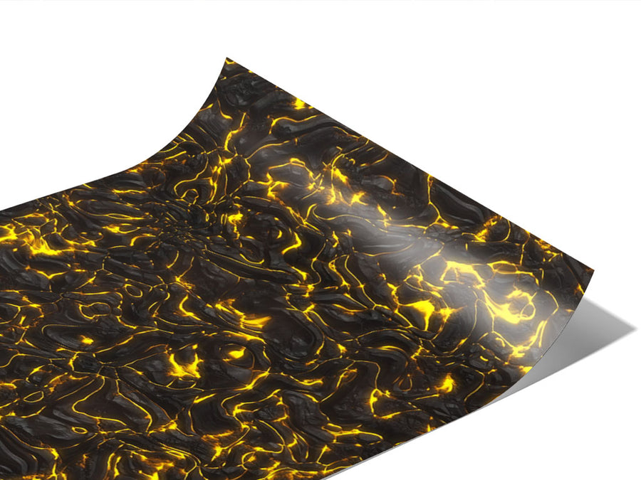 Luminous Glow Lava Vinyl Wraps~Rwraps Series 914 Digitally Printed Vinyl Wrap~0