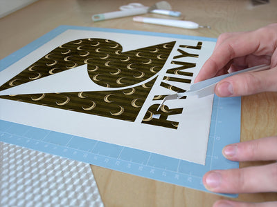 lunar configurations gothic Easy Weed Craft Vinyl