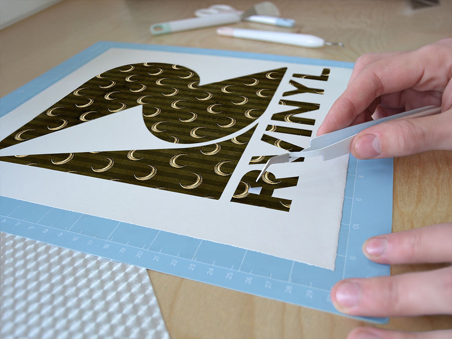 lunar configurations gothic Easy Weed Craft Vinyl