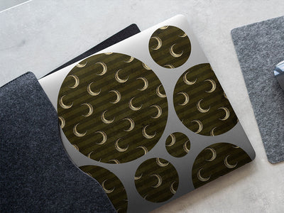lunar configurations gothic DIY Laptop Stickers