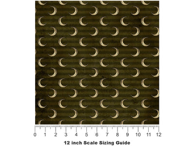 Lunar Configurations Gothic Vinyl Film Pattern Size 12 inch Scale~Rwraps Lunar Configurations Gothic Sizing Chart~2